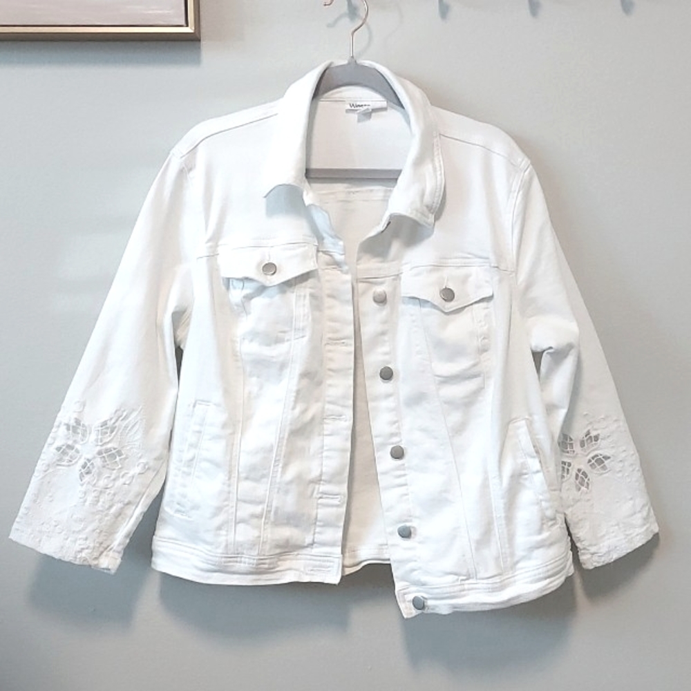 Westport White Jean Jacket